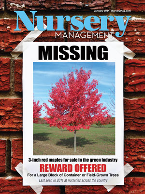 Missing: 3-inch red maples for sale in the green industry
