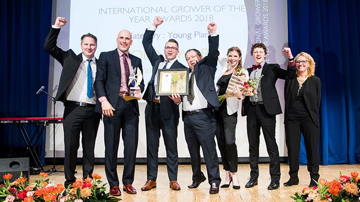 Van Belle Nursery wins two International Grower of the Year awards