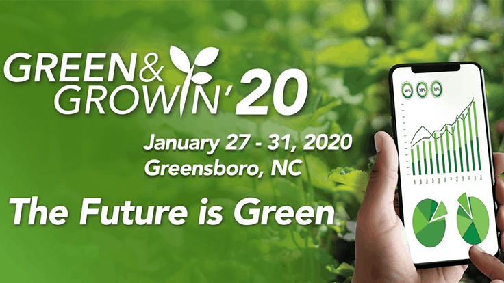 Green & Growin’ 20 kicks off later this month in Greensboro, North Carolina