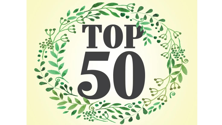 A logo reads Top 50