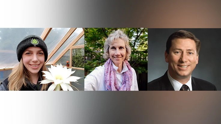 (From L to R): Stephanie Falcone, Jan Merryweather and Chris Zanobini