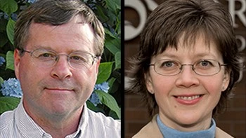 Rick (left) & Elizabeth Peters (right) of The Peters Company 