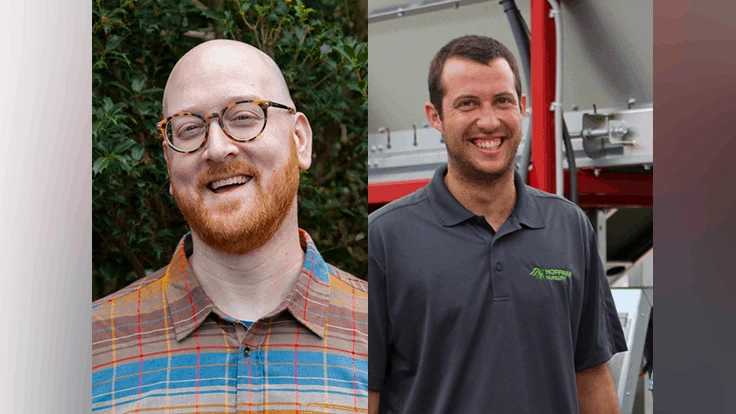 Michael Betterly (left) and David Hoffman (right).