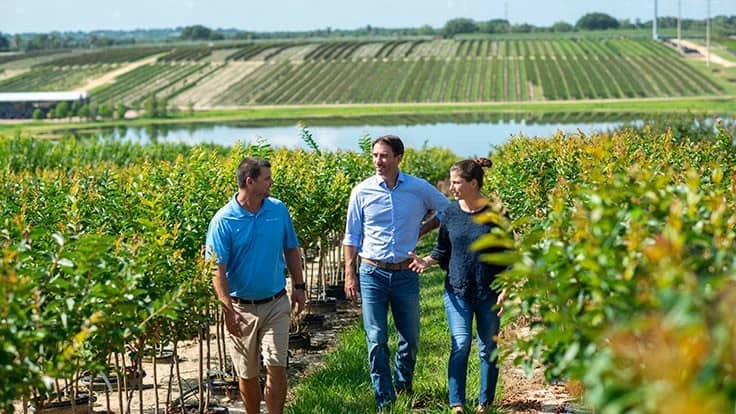 Left to right: Todd Gentry, Timothee Sallin and Chloe Gentry are part of Cherrylake’s leadership team.