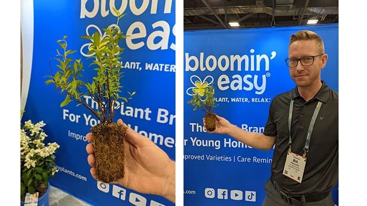 Bill Heinrichs shows the RL50 at Cultivate'21 in Columbus, Ohio.