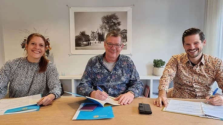 Kim, Reinier and Peter van Rijssen 