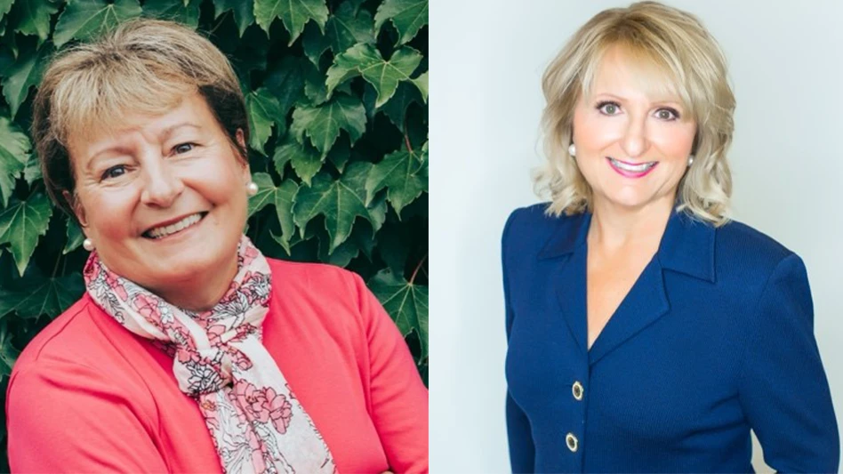 Dr. Bridget Behe (left) and Anne Obarski (right)