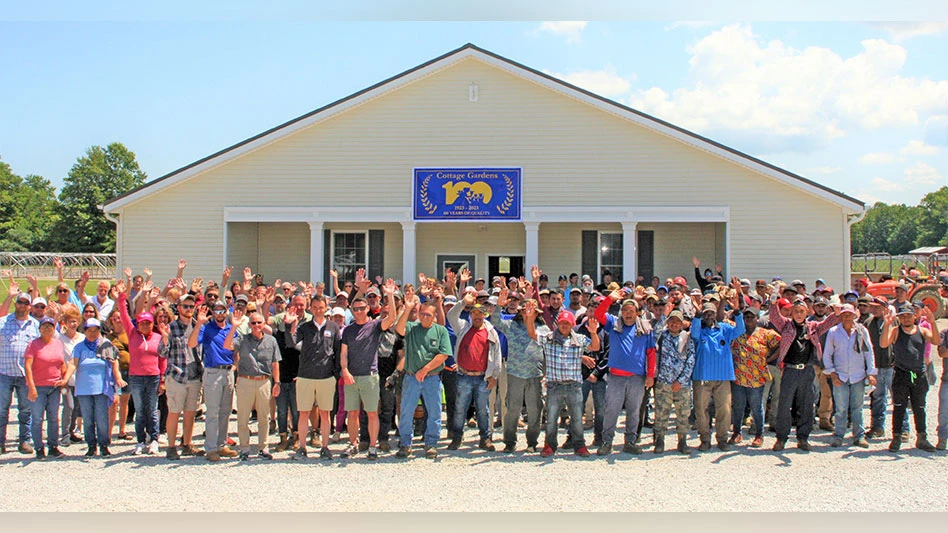 Current and past employees, as well as many family members, gathered for a casual afternoon of food, companionship and celebration.