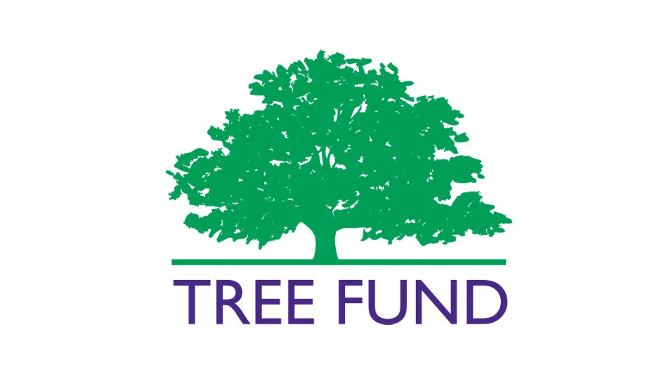 The TREE fund logo, with Tree Fund in dark blue letters and a green tree graphic above the text.