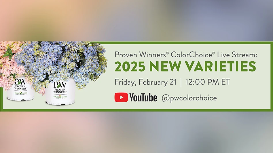 A graphic advertises a livestream event.