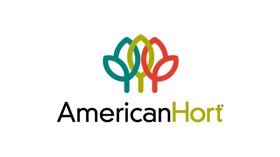 AmericanHort logo in gray and green text.