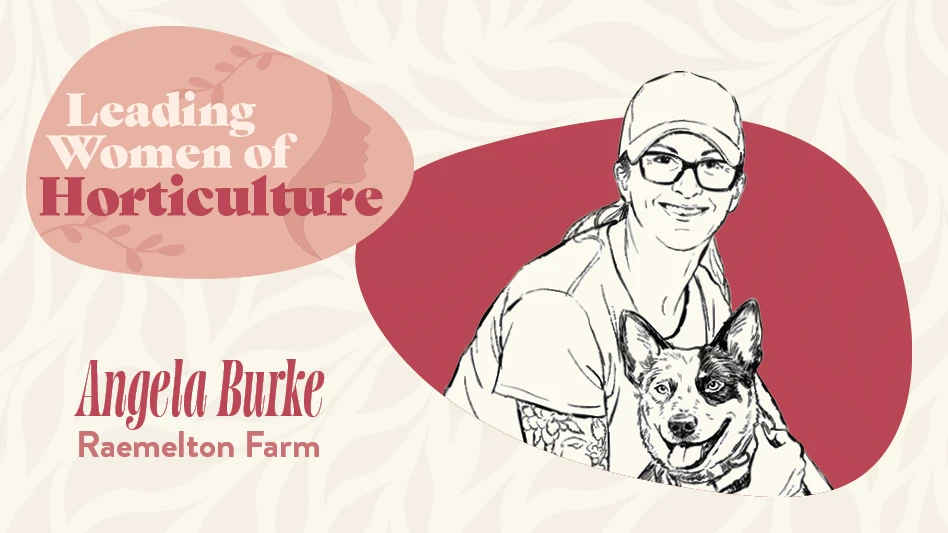 Illustration of Angela Burke