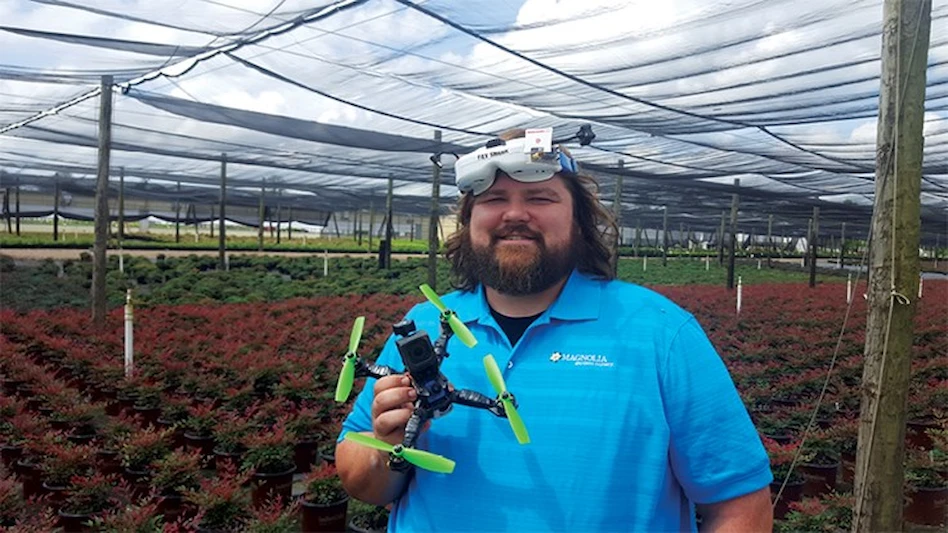 Aerial view - Nursery Management